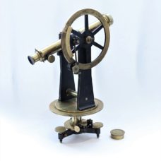 A portable transit telescope, France or Germany, circa 1890