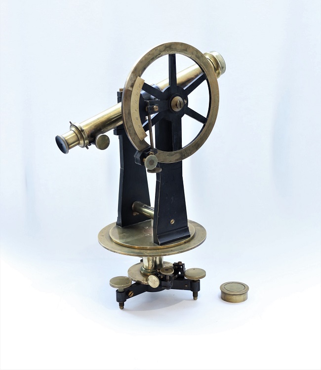 A portable transit telescope, France or Germany, circa 1890