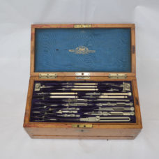 A large set of drawing instruments by Stanley.