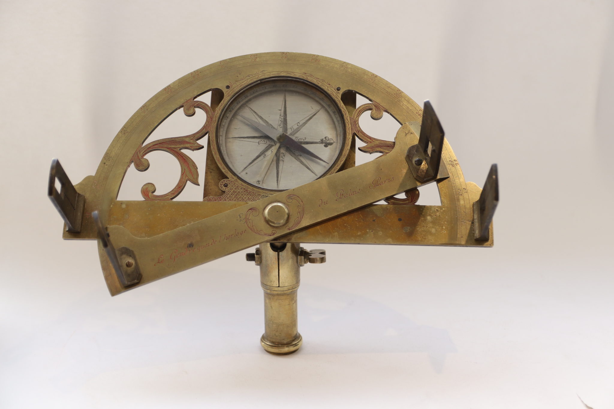 Large Graphometer by Le Gendre, almost unknown French maker, circa 1770
