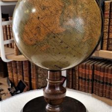Very rare 32cm/12,5 inch terrestrial globe by Klinger – circa 1850-70