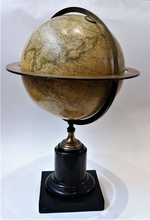 The First Terrestrial Globe By Charles Dien Son – 1831