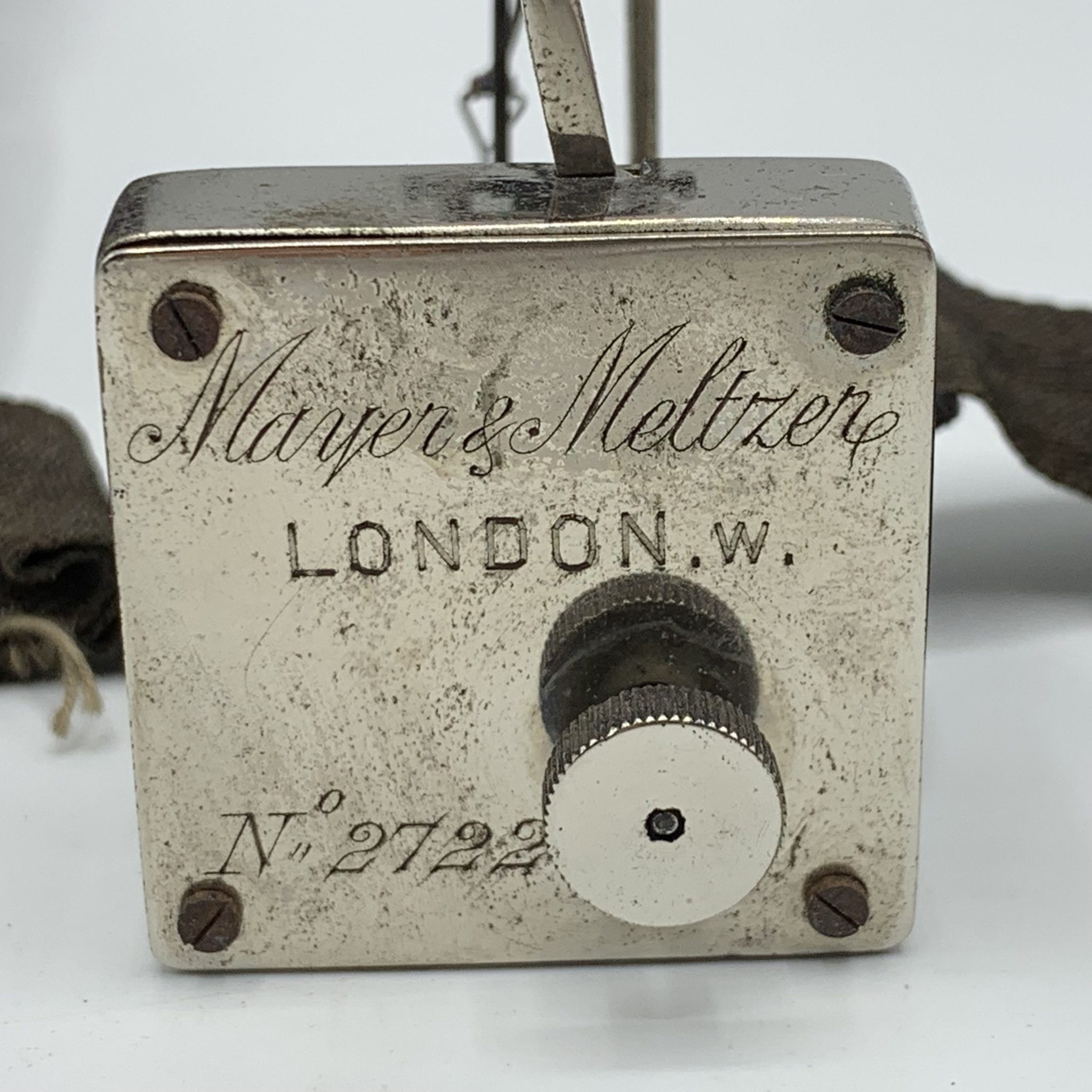 An antique Dudgeons’ sphygmograph by “Mayer & Meltzen – London”