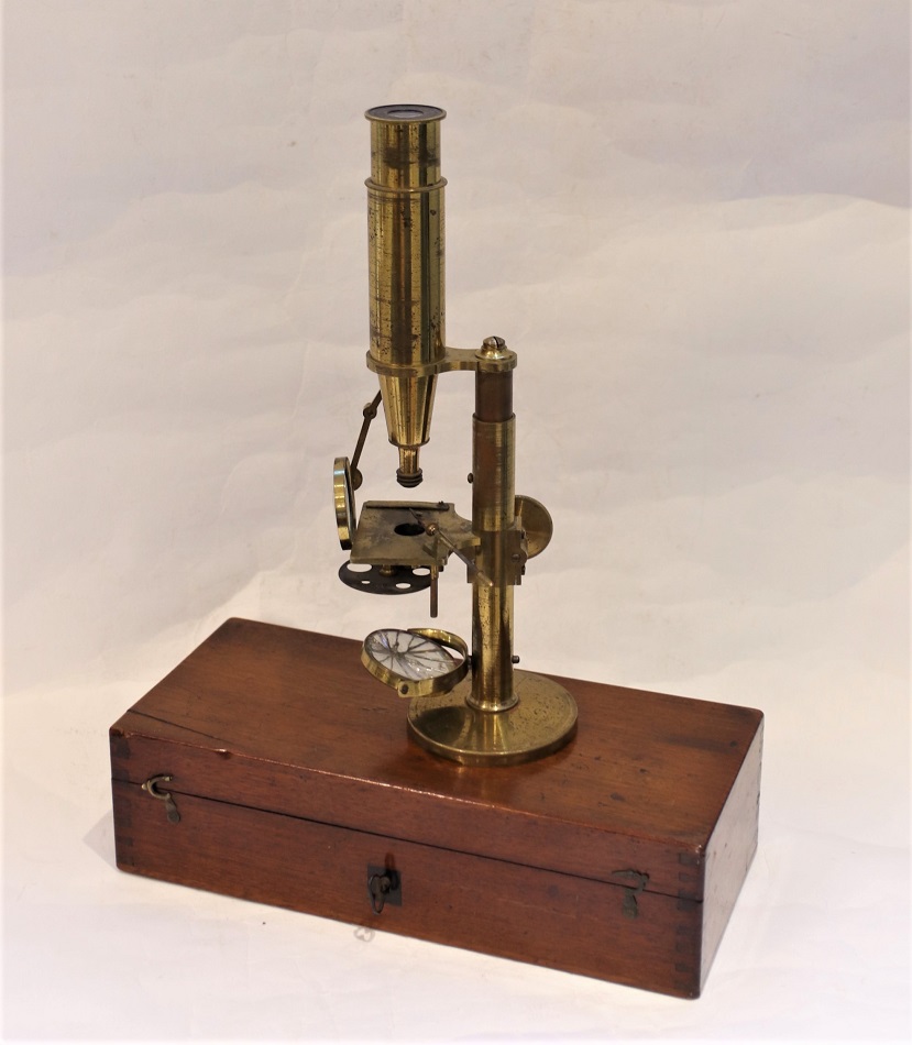 A Buron Compound Microscope, France, Circa 1840s’