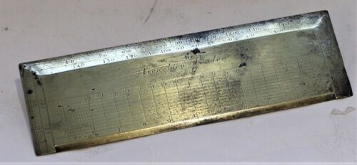 An early brass protractor by John I or II Troughton, circa 1770-1780