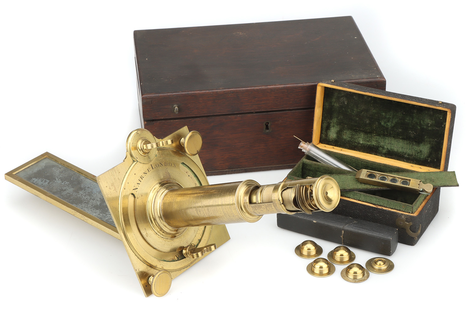 A Very Fine 18th Century Solar Microscope Compendium By Nairne, London