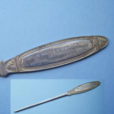 C1895 John Weiss & Son Ltd Letter Opener