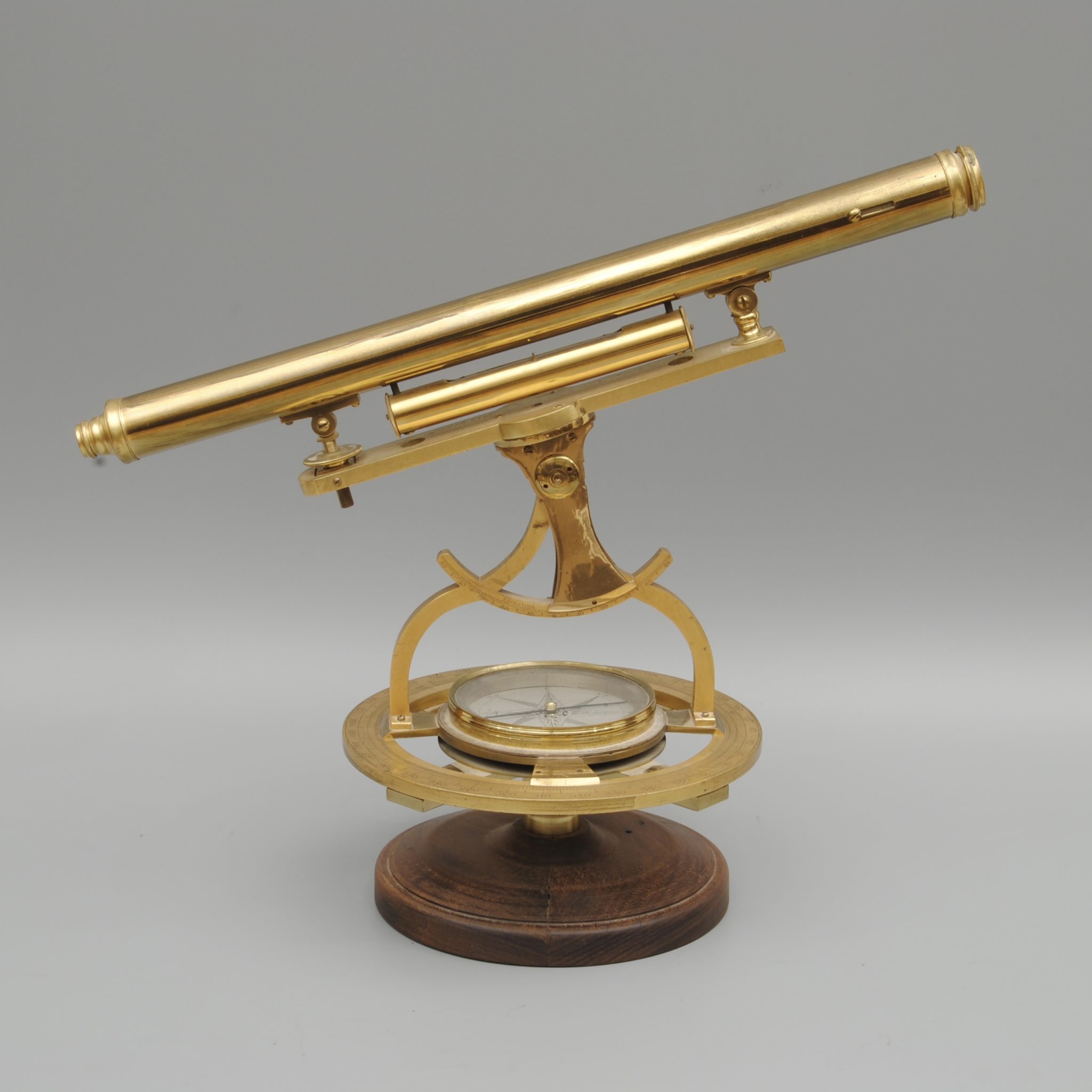 18th century theodolite by Hart, Birmingham of large size