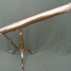 GOOD ENGLISH REFRACTING LIBRARY TELESCOPE BY Wm HARRIS LONDON