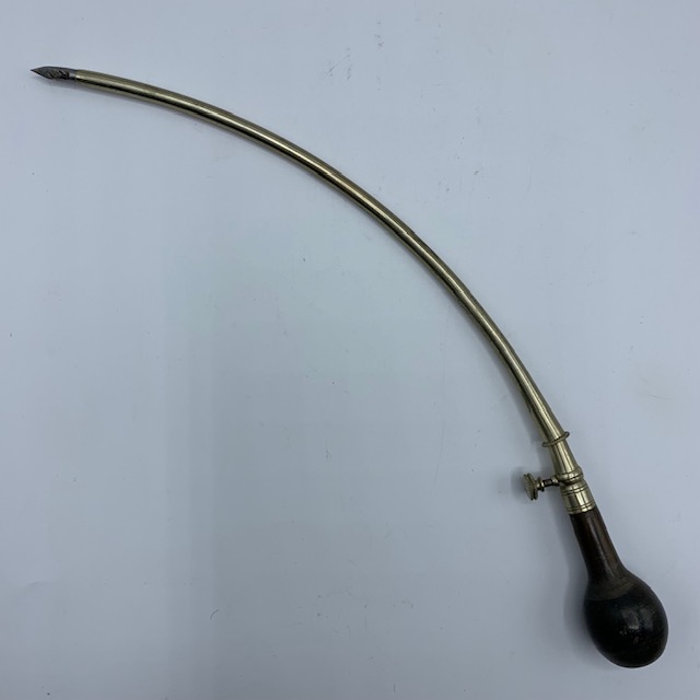 A fine medical trocar, horn handle