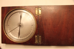 ~FINE AND RARE 5 3/4 INCH POCKET COMPASS-J. & W. WATKINS~