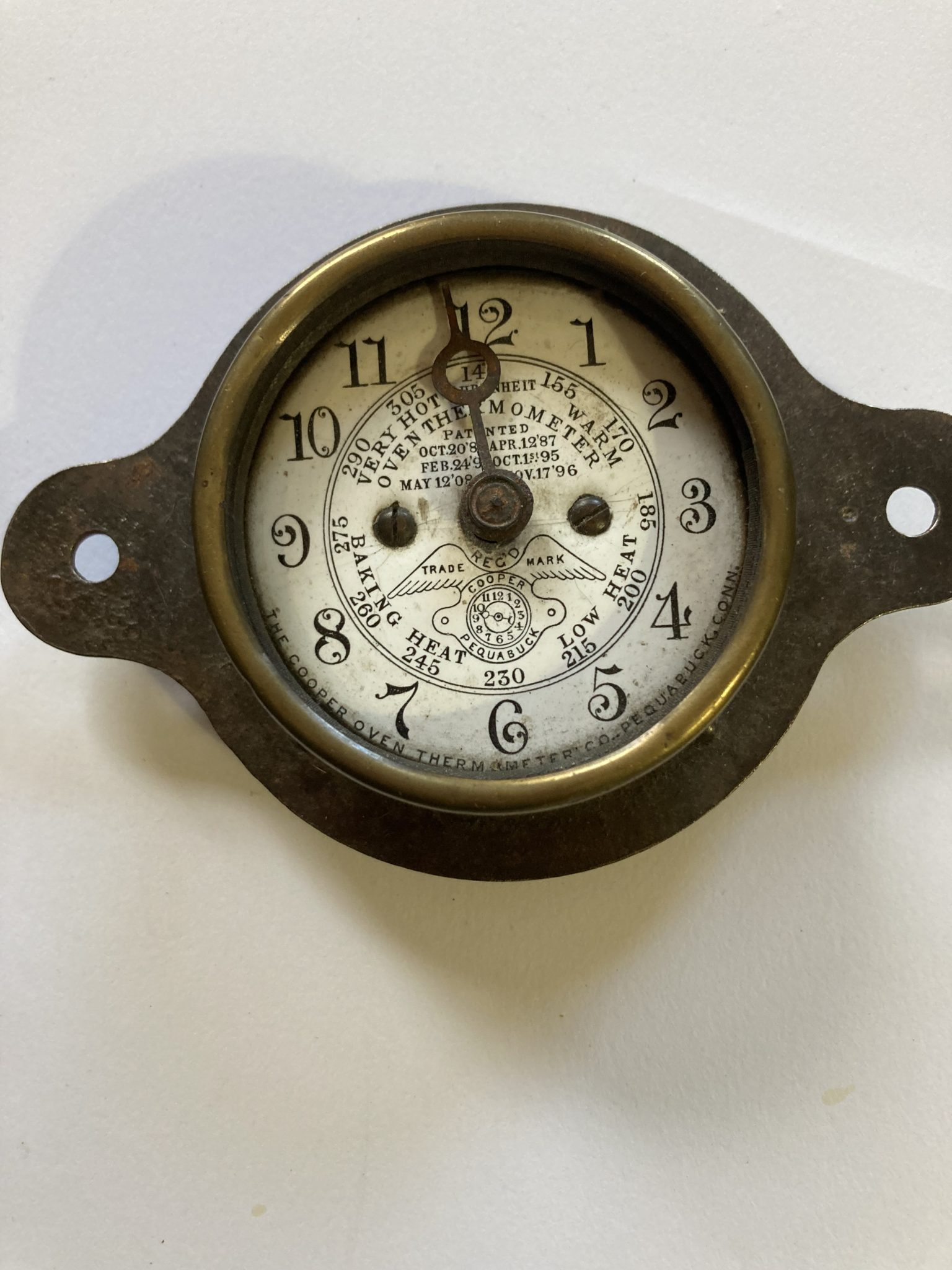 Nineteenth Century American Oven Thermometer