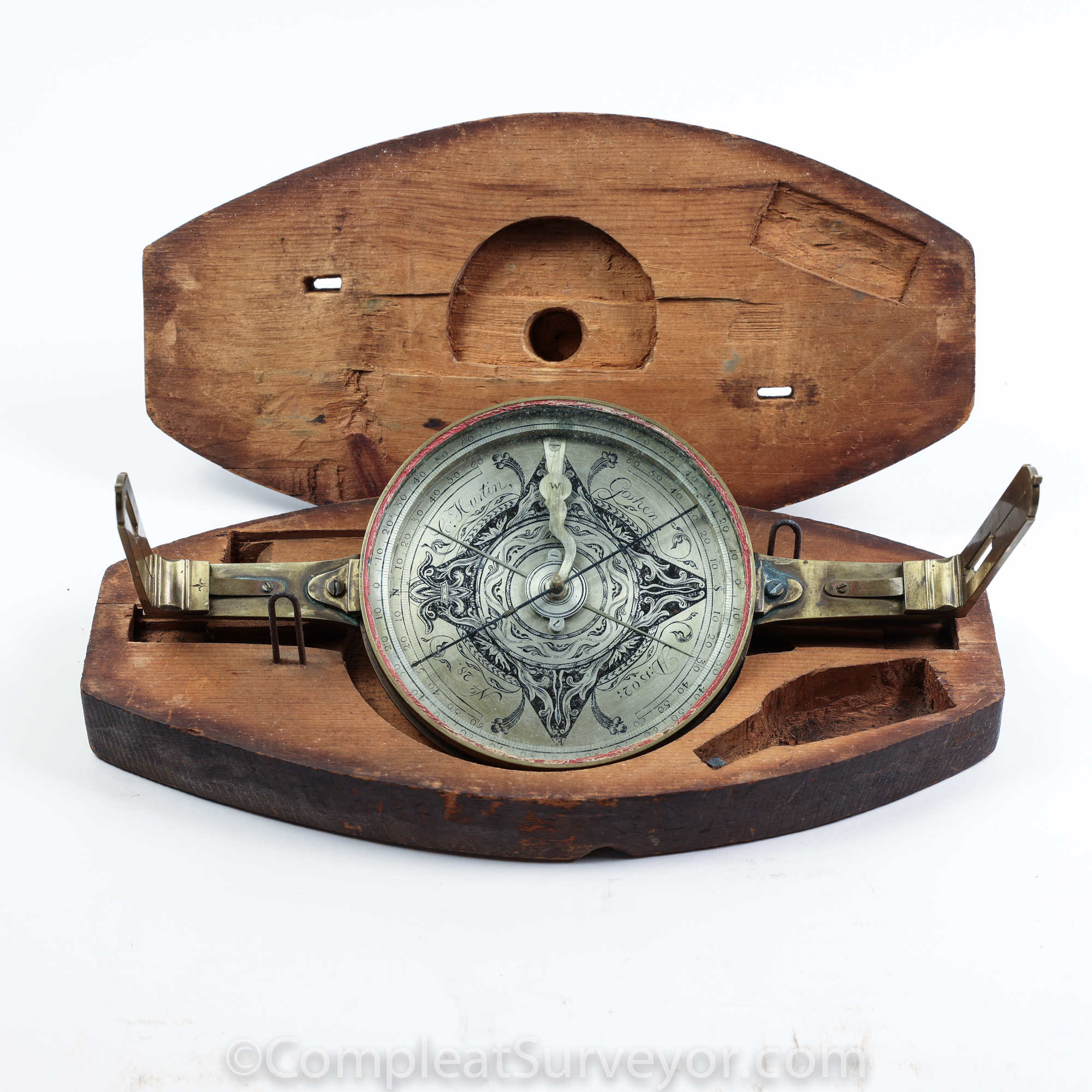 Beautiful 1802 Hurtin Minute Compass