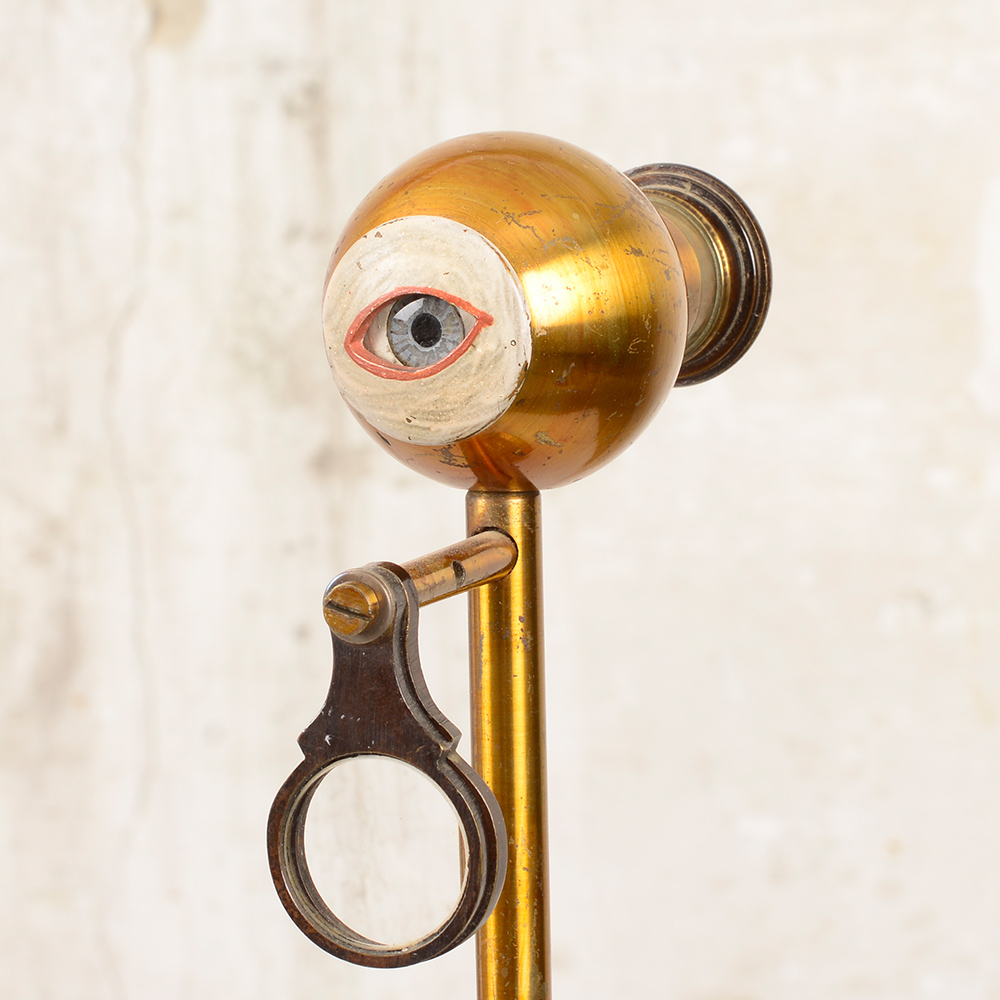 A 19th century Human Eye Model / a Camera obscura