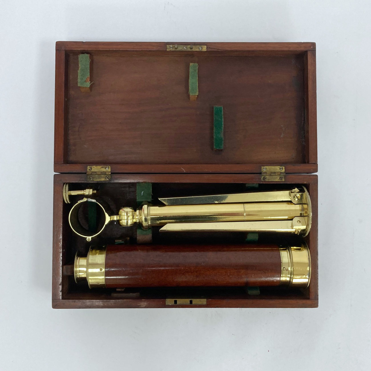 Regency Period Cased Telescope on Stand by Joseph Smith of Royal Exchange London