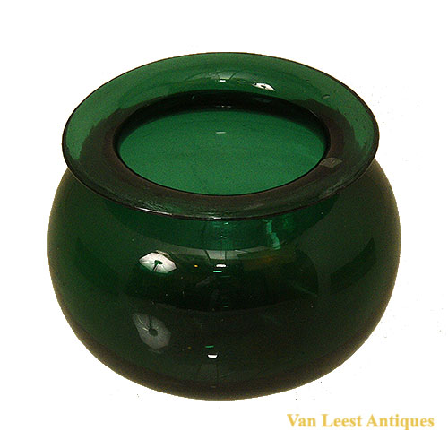 Green Cupping glass, C 1820