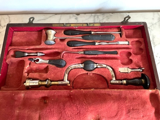 Interesting Trepanning and Amputation set Signed Charriere  C.1800
