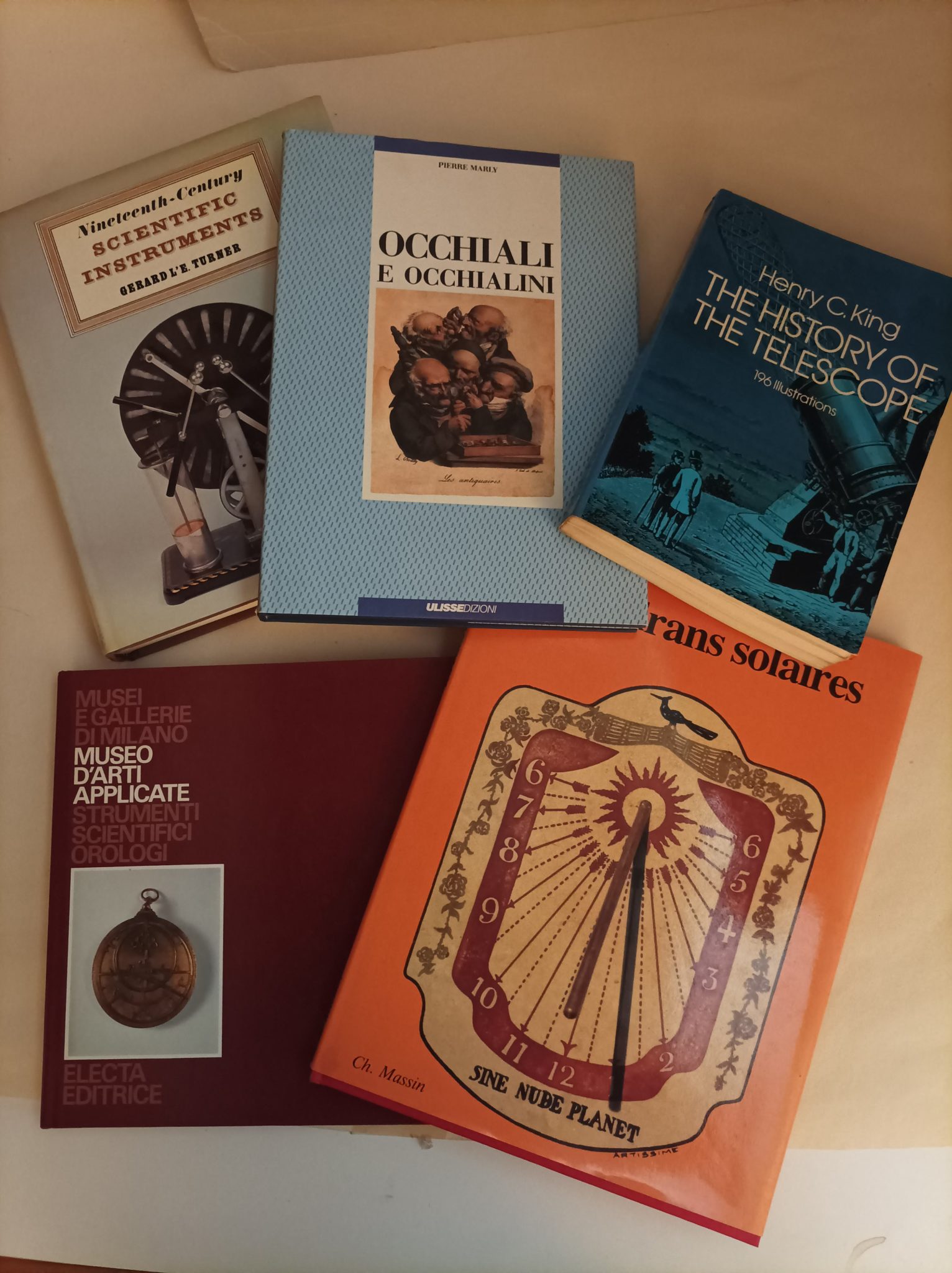 A SELECTION OF BOOKS ON SCIENTIFIC INSTRUMENTS