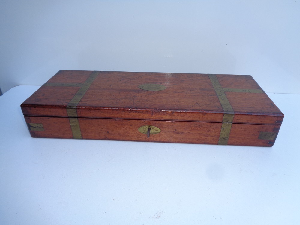 Beautiful 19th century surgical medical instrument box - Fleaglass