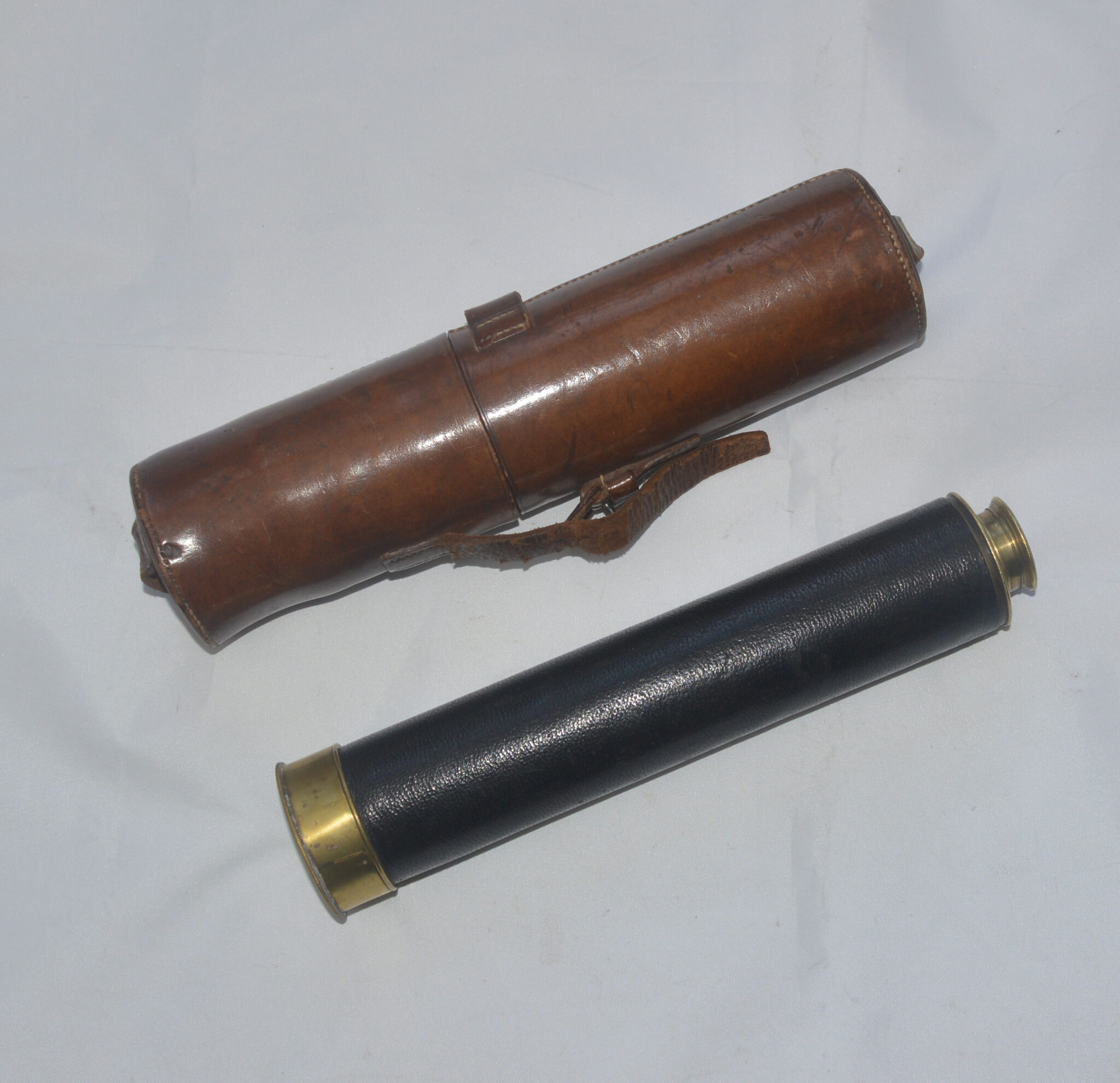 three draw telescope and case – Dollond.