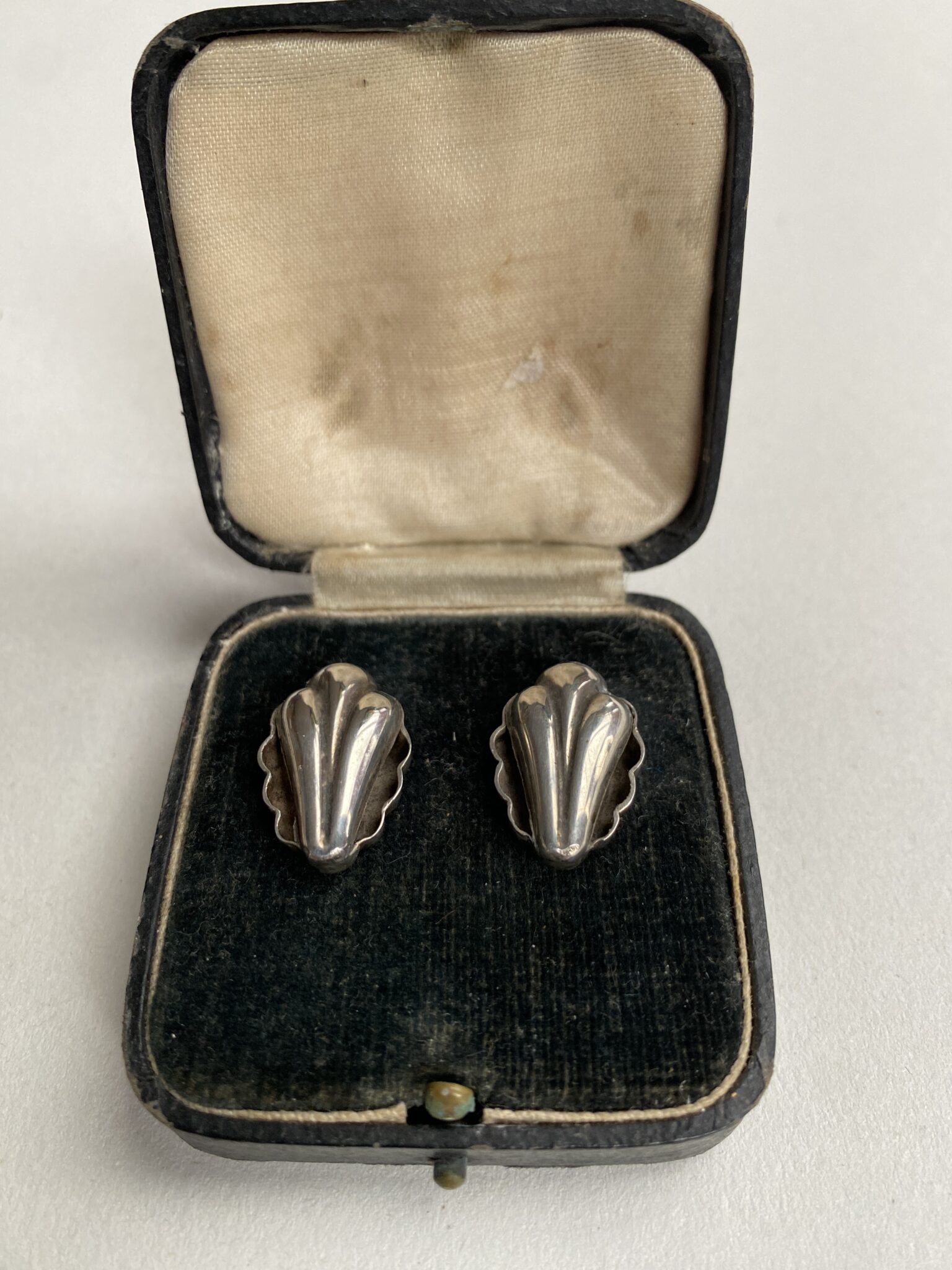 Pair of Miniature ‘Silver’ Ornate Hearing Aids