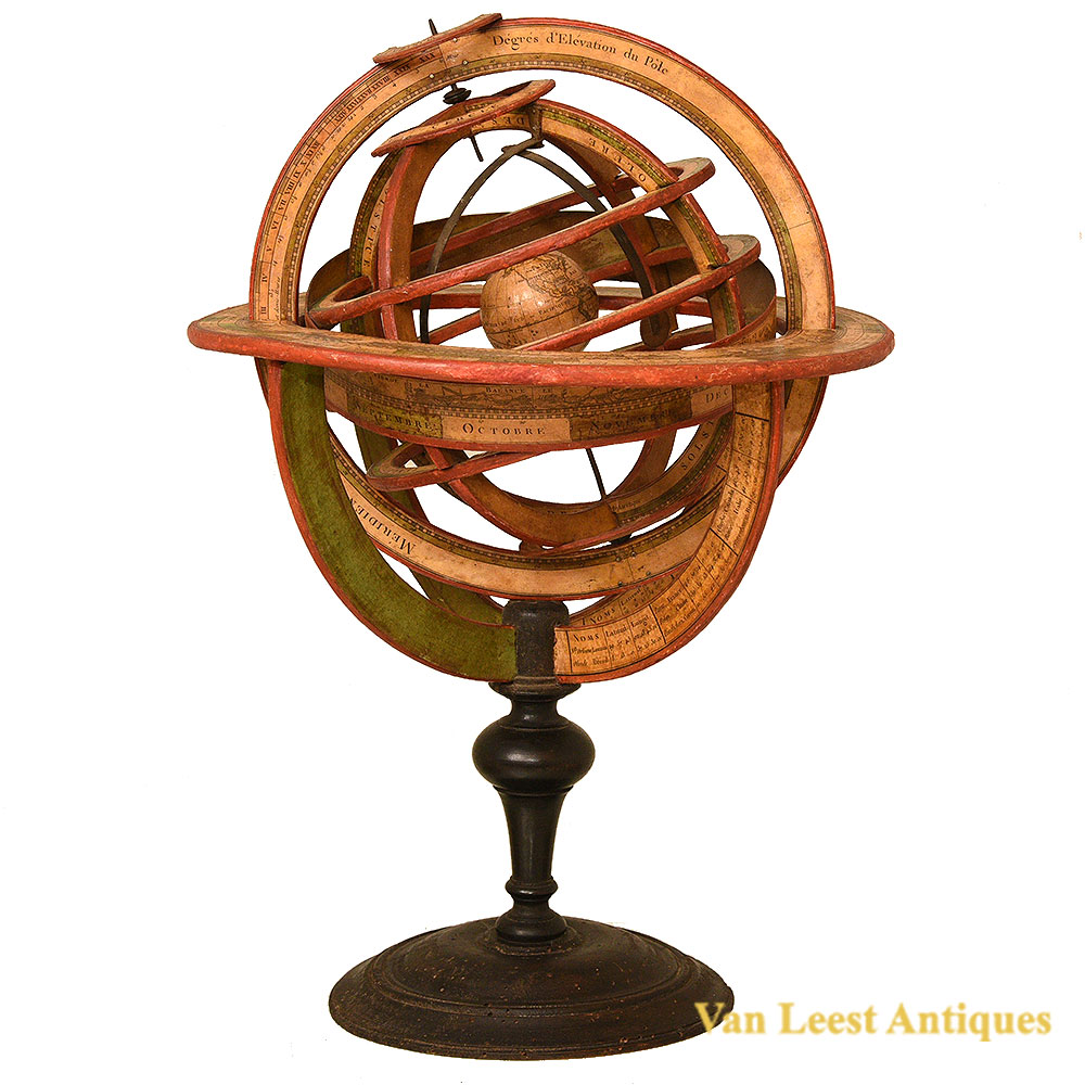 Delamarche Ptolemaic Armillary Sphere