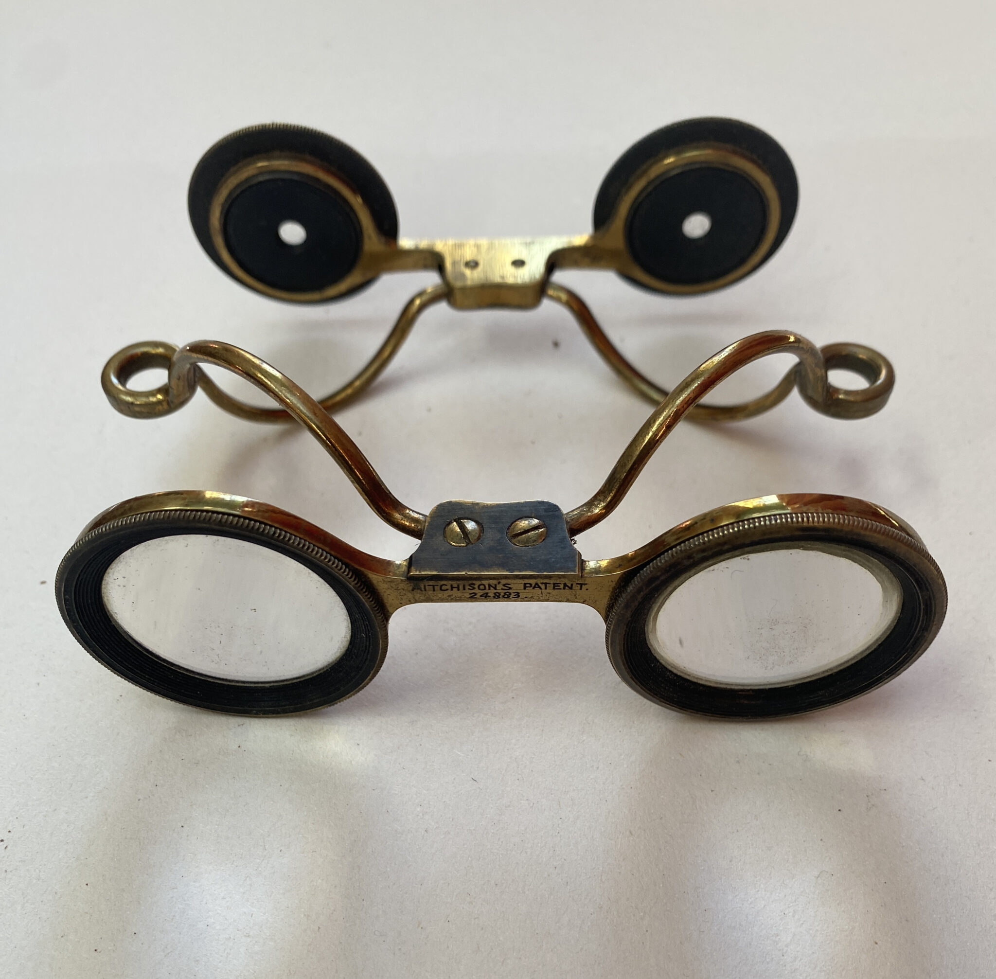 Aitchison’s 1896 Patent 24883 Collapsing Opera Glasses