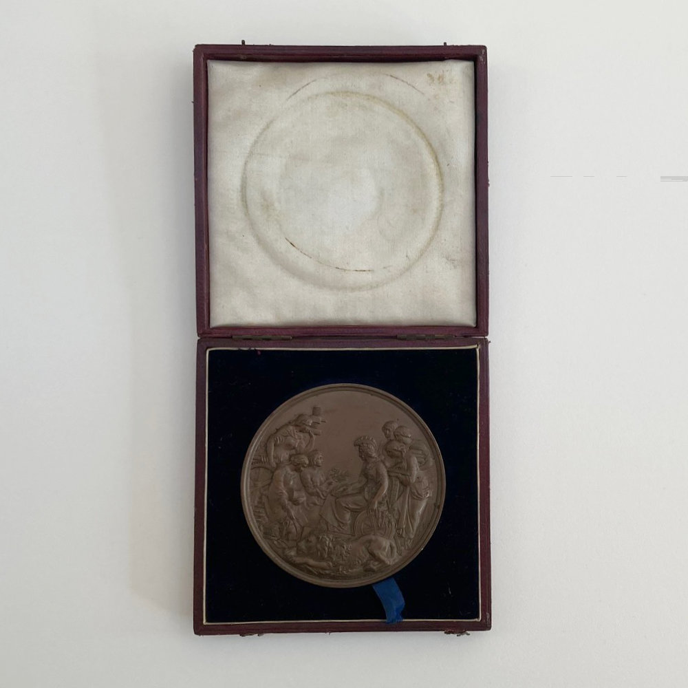 Cased 1862 London International Exhibition Medal for Waterlow & Sons – Bank of England Printers