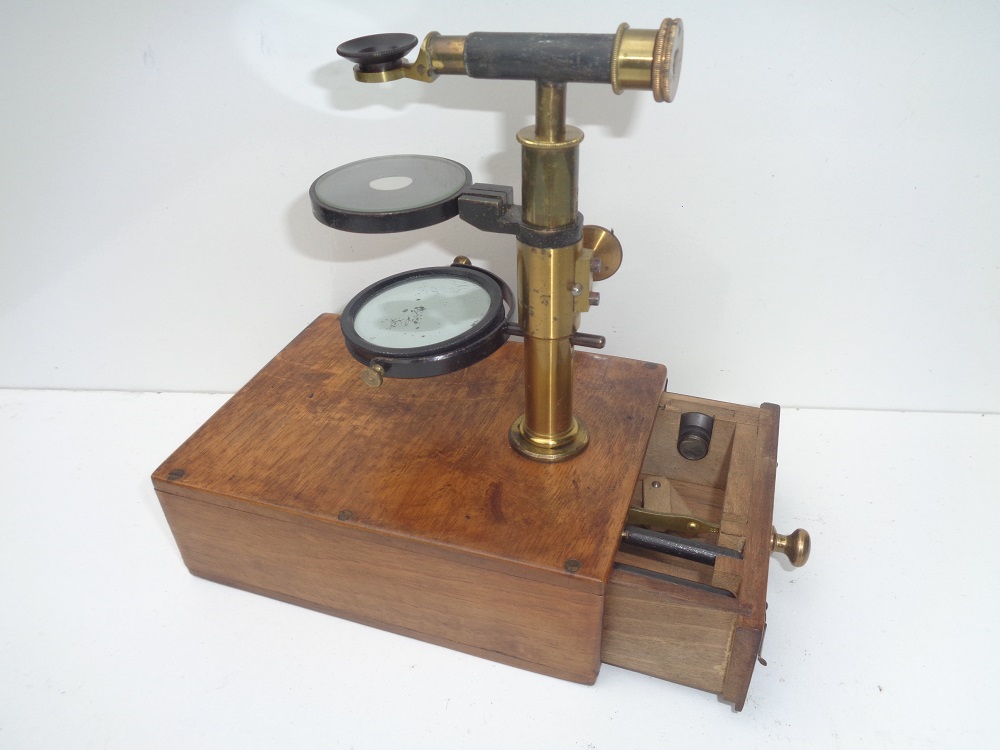 Raspail-type Simple Microscope, unsigned c. 1850-70