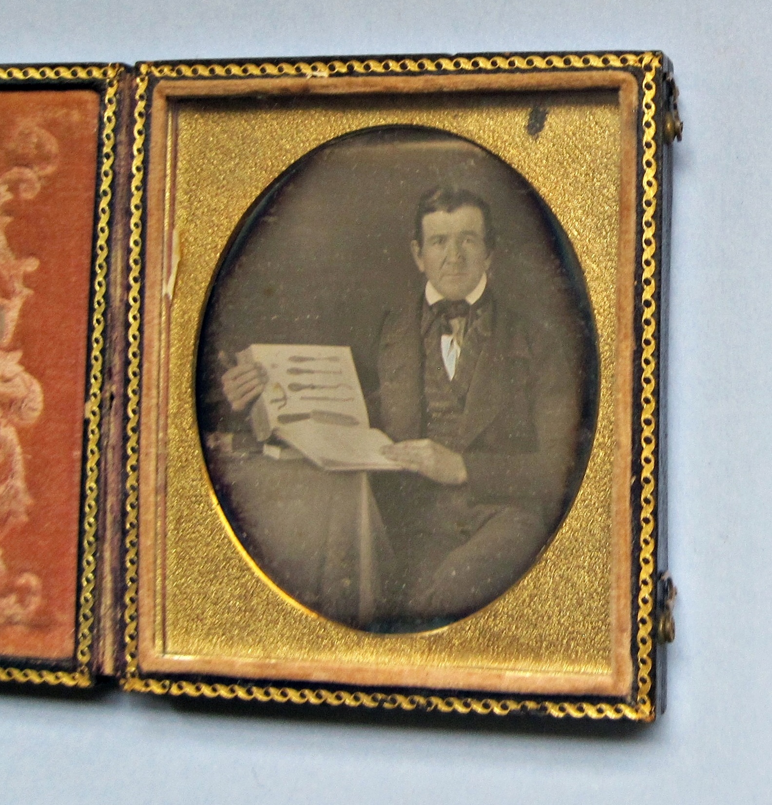 SIXTH-PLATE DAGUERROTYPE OF A DOCTOR