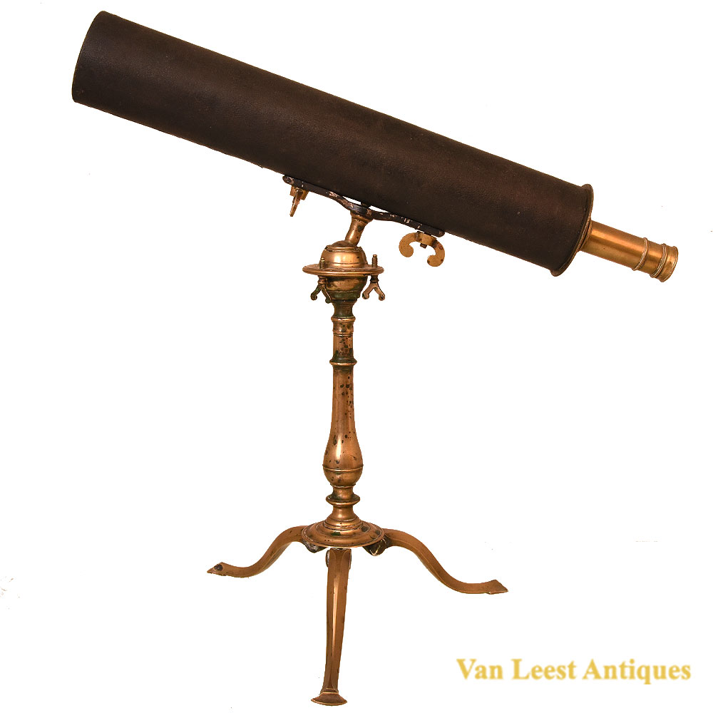 Gregorian reflecting telescope by Navarre, ca 1750