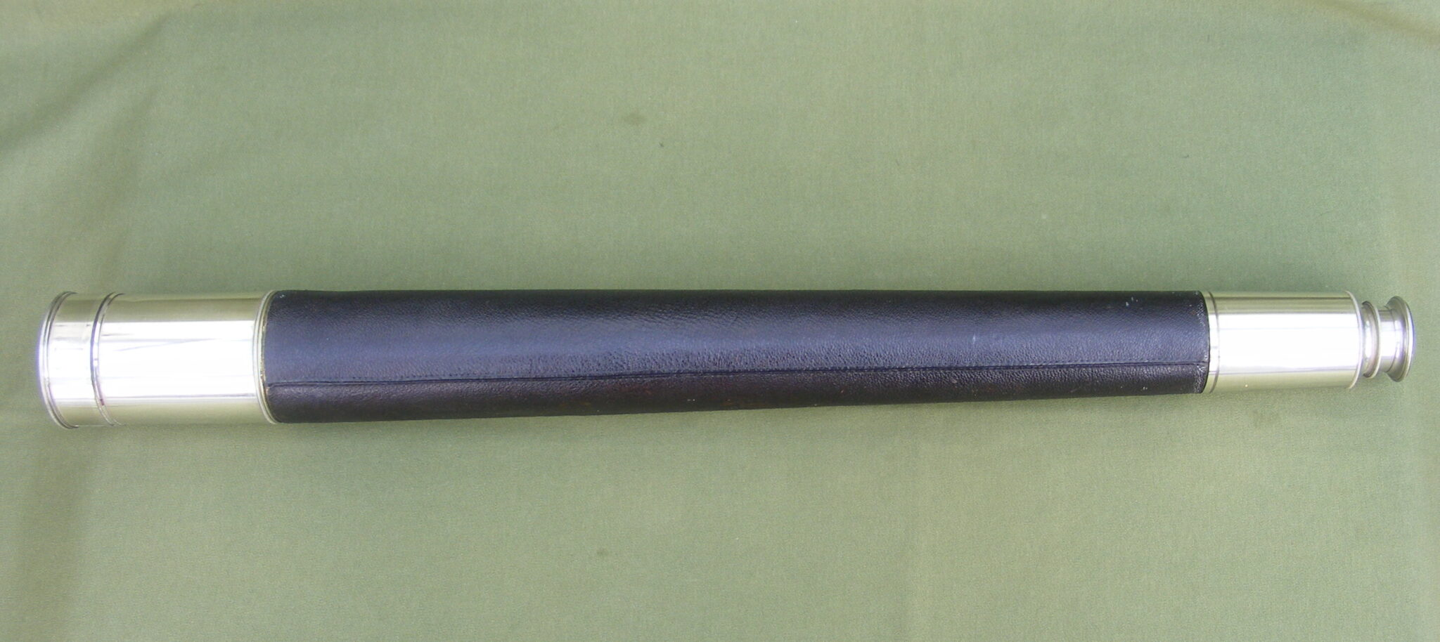 HUGHES GERMAN SILVER NAVAL PATTERN TELESCOPE