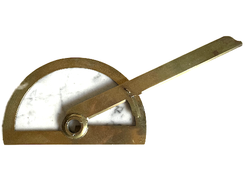 Large protractor Baradelle l’Ainé Paris    C 1720