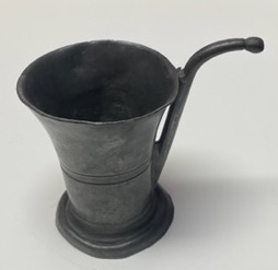 Eighteenth Century Pewter “Bubby” Pot
