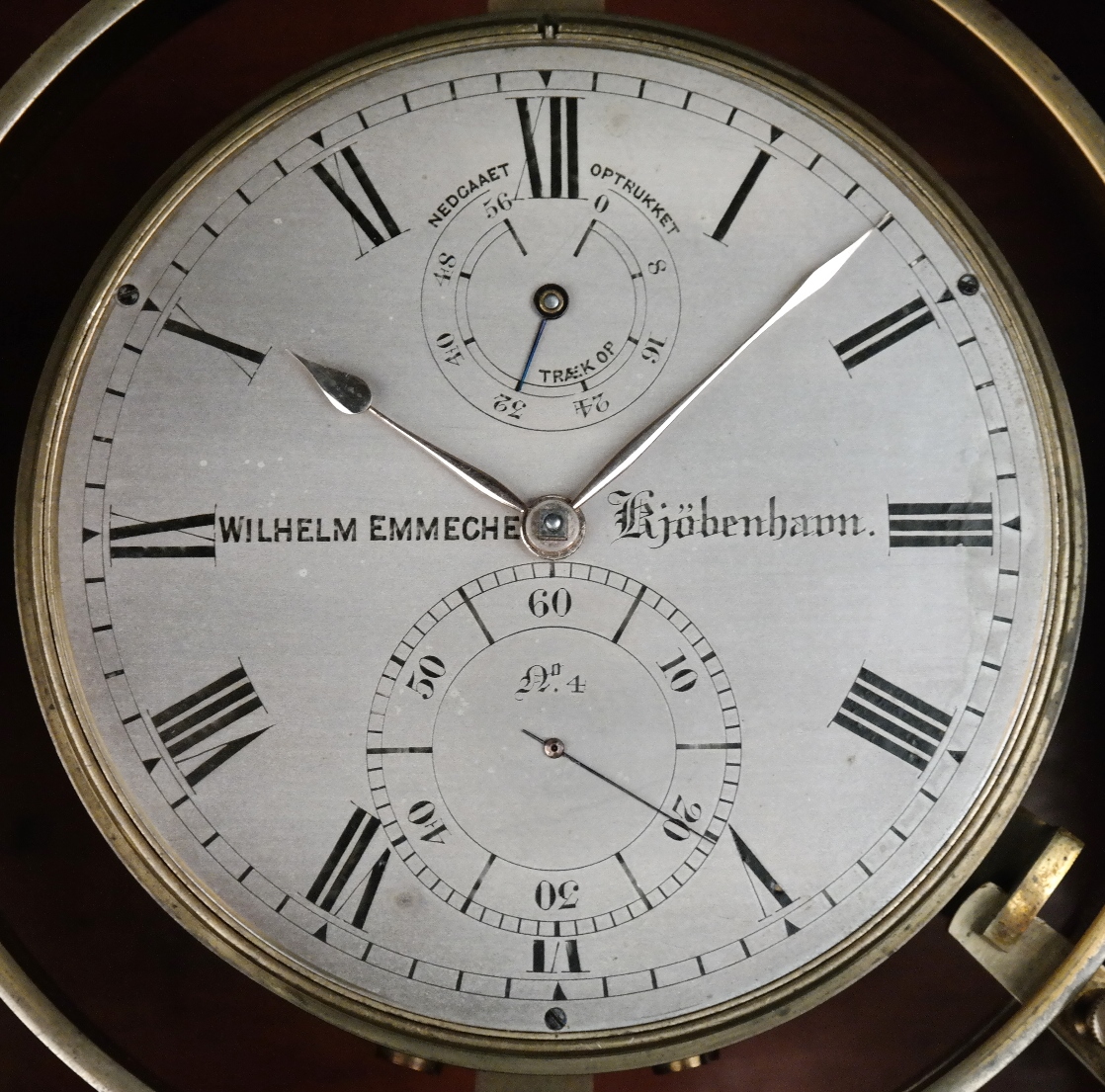 Early 20th Century Ship’s Deck Chronometer – Wilhelm Emmeche, Copenhagen