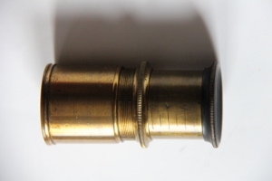 ~LOUPE/THREAD COUNTER-LARGE FORMAT-BRASS c.1890