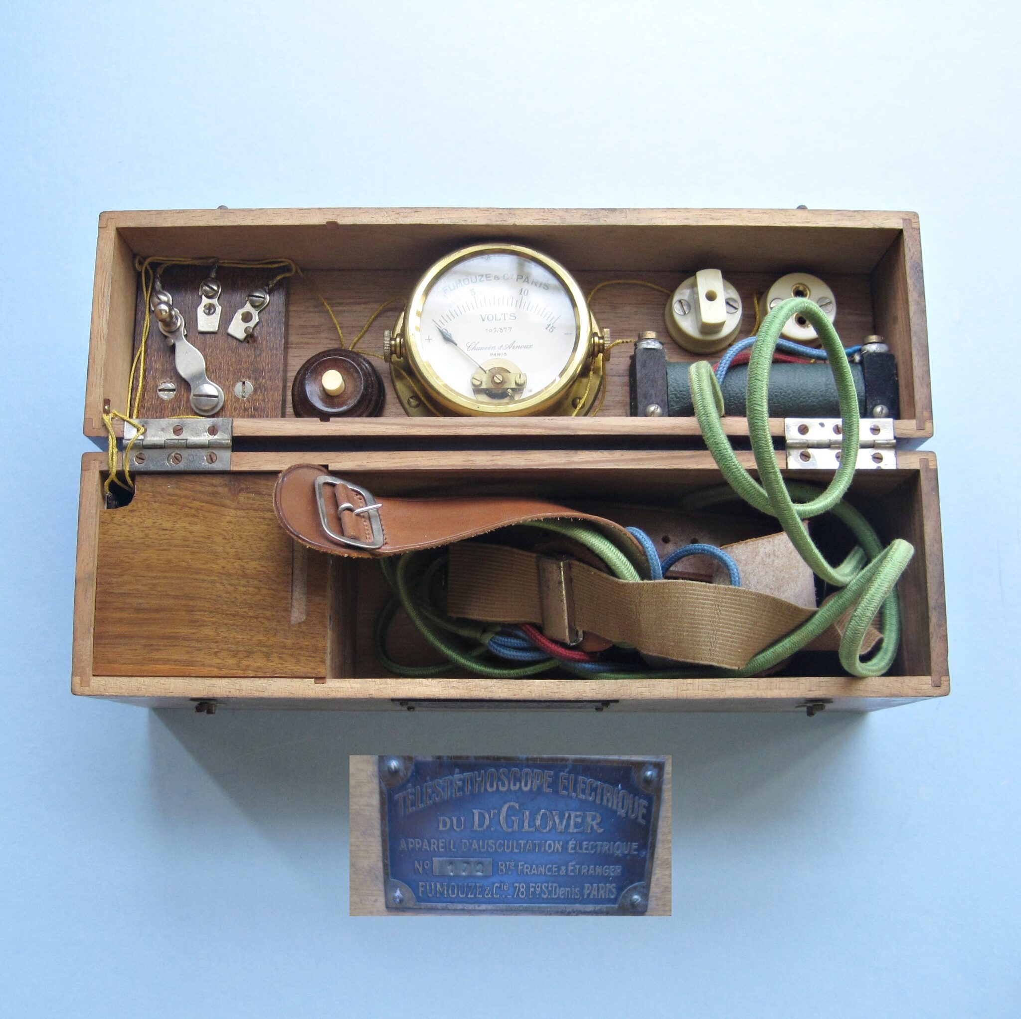 Dr. Glover’s Téléstéthoscope Électrique: Early Electric Stethoscope