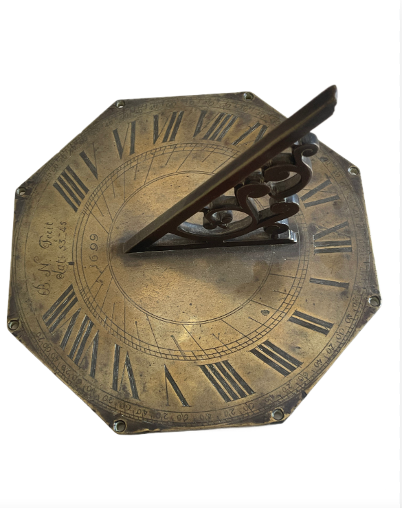 Museum Horizontal sundial 1699 N B  Nicolas Bion?