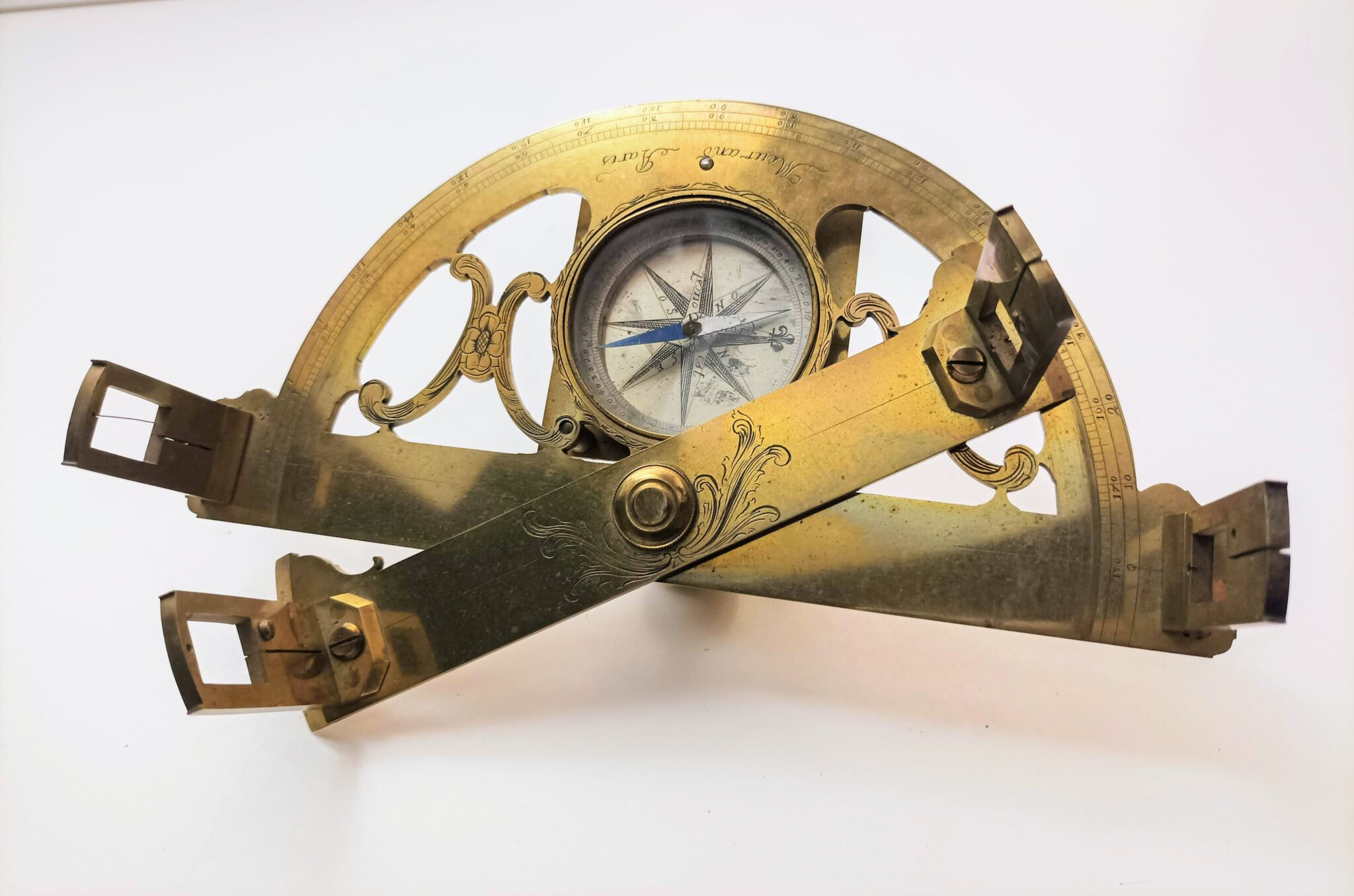 ELEGANT MEURAND GRAPHOMETER with INITIALS