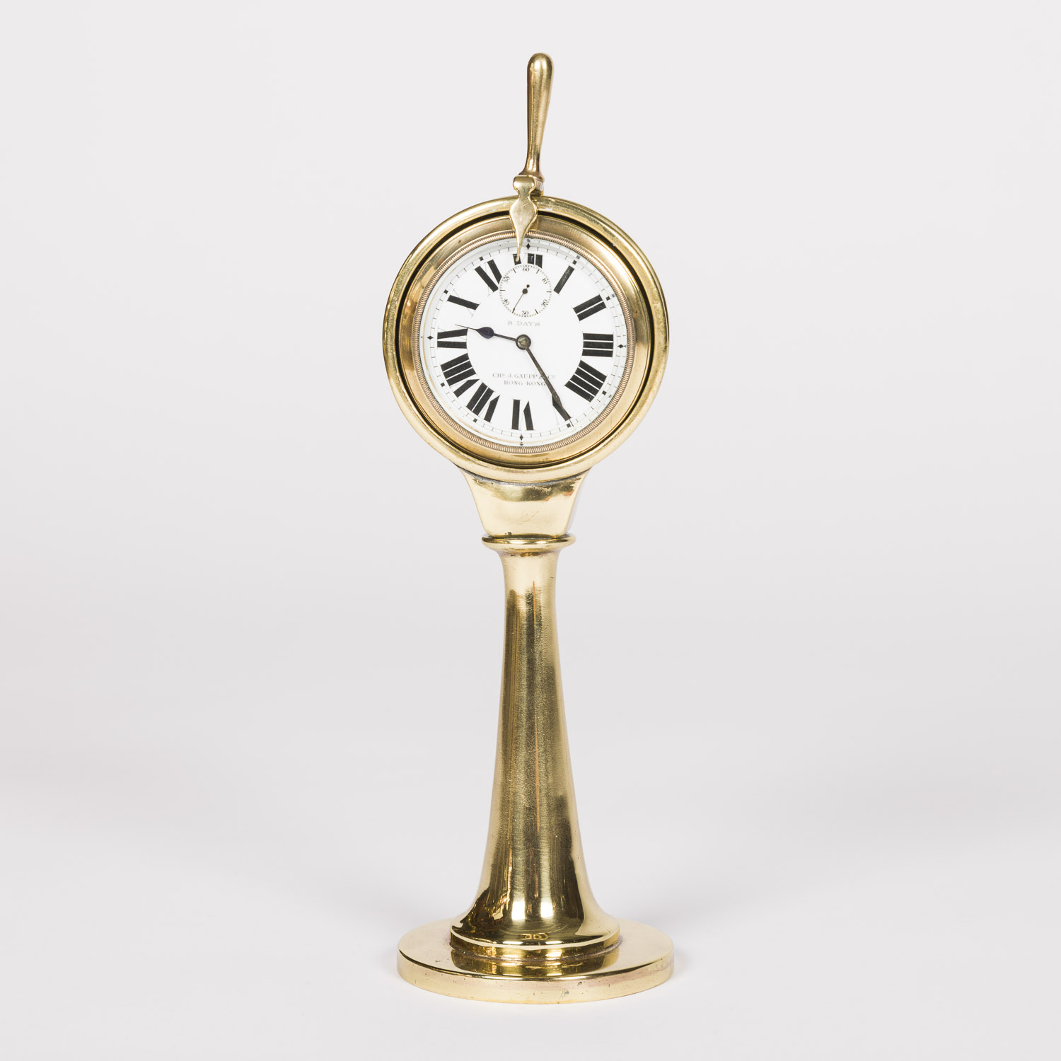 Watch by Gaupp & Co of Hong Kong, in the form of a Ship’s telegraph.