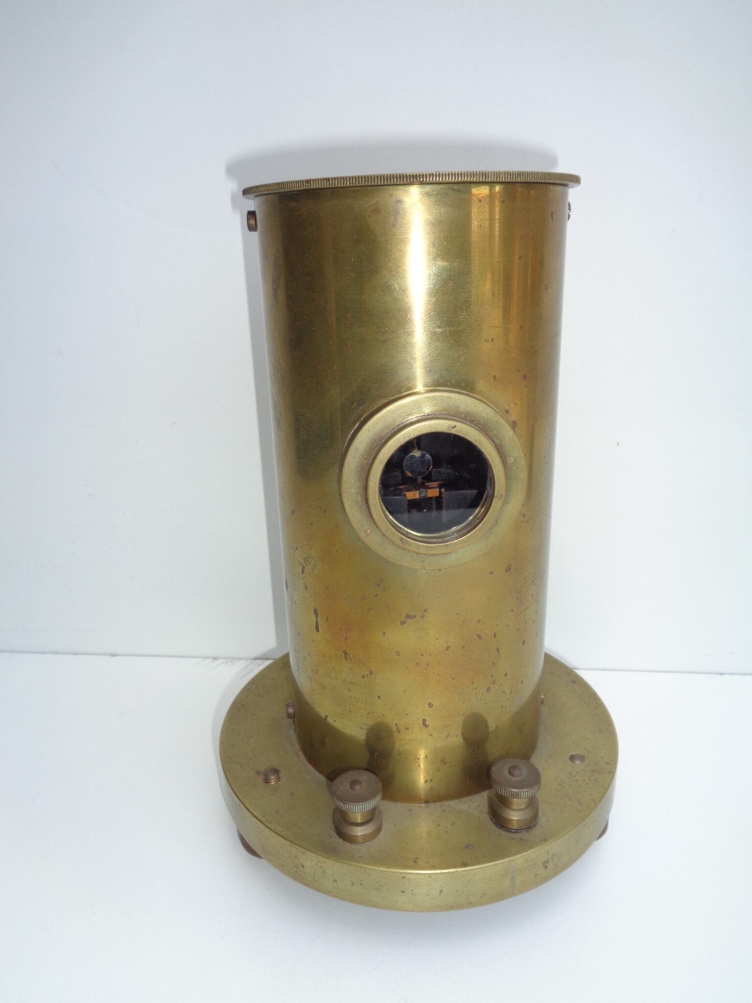 Moving coil brass galvanometer Philip Harries & co