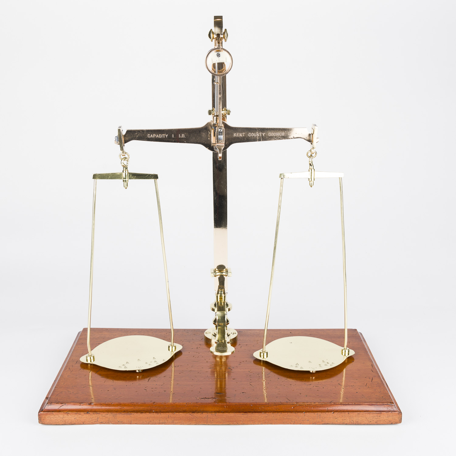 Portable set of beam scales for the County of Kent by W & T Avery