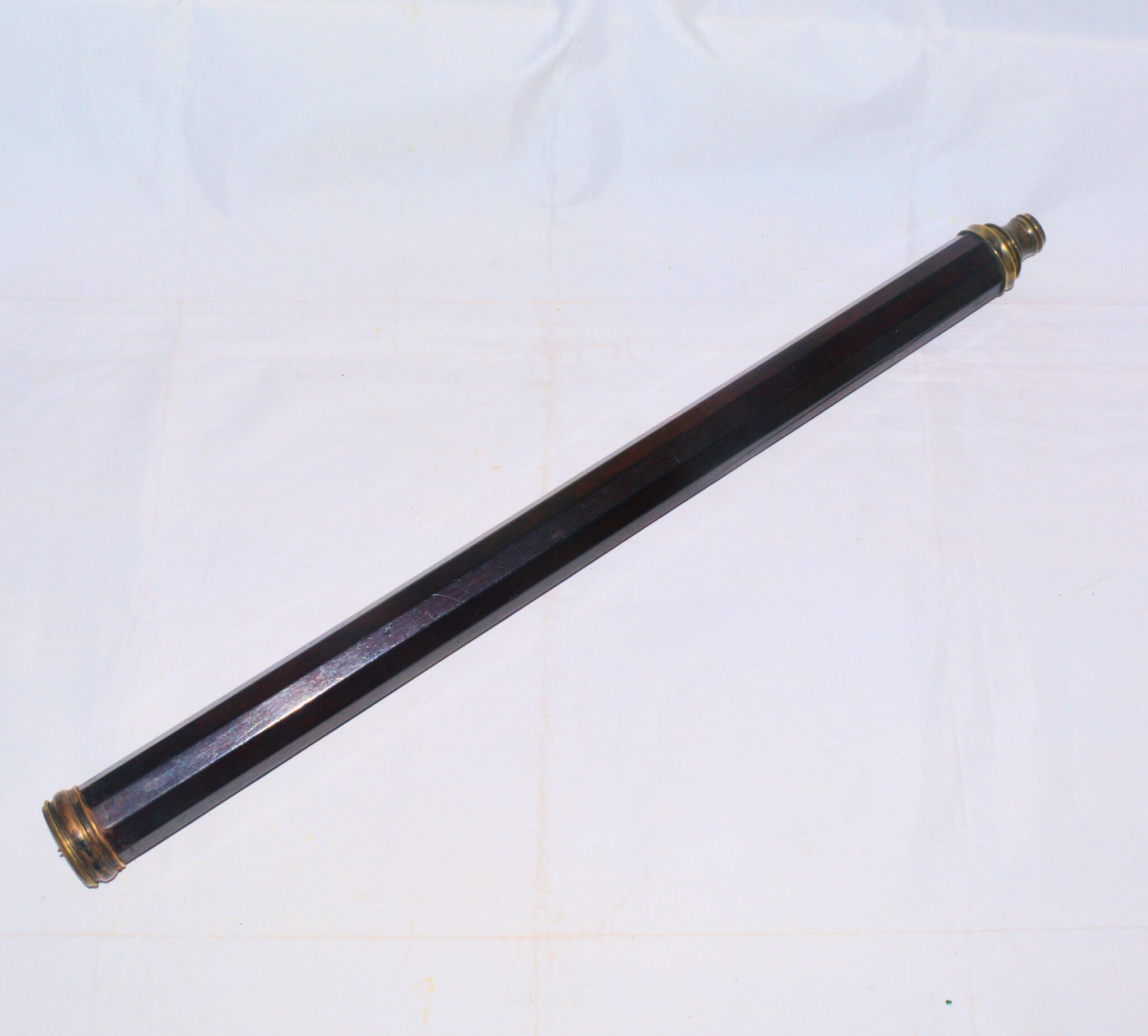 18th century decagonal telescope.