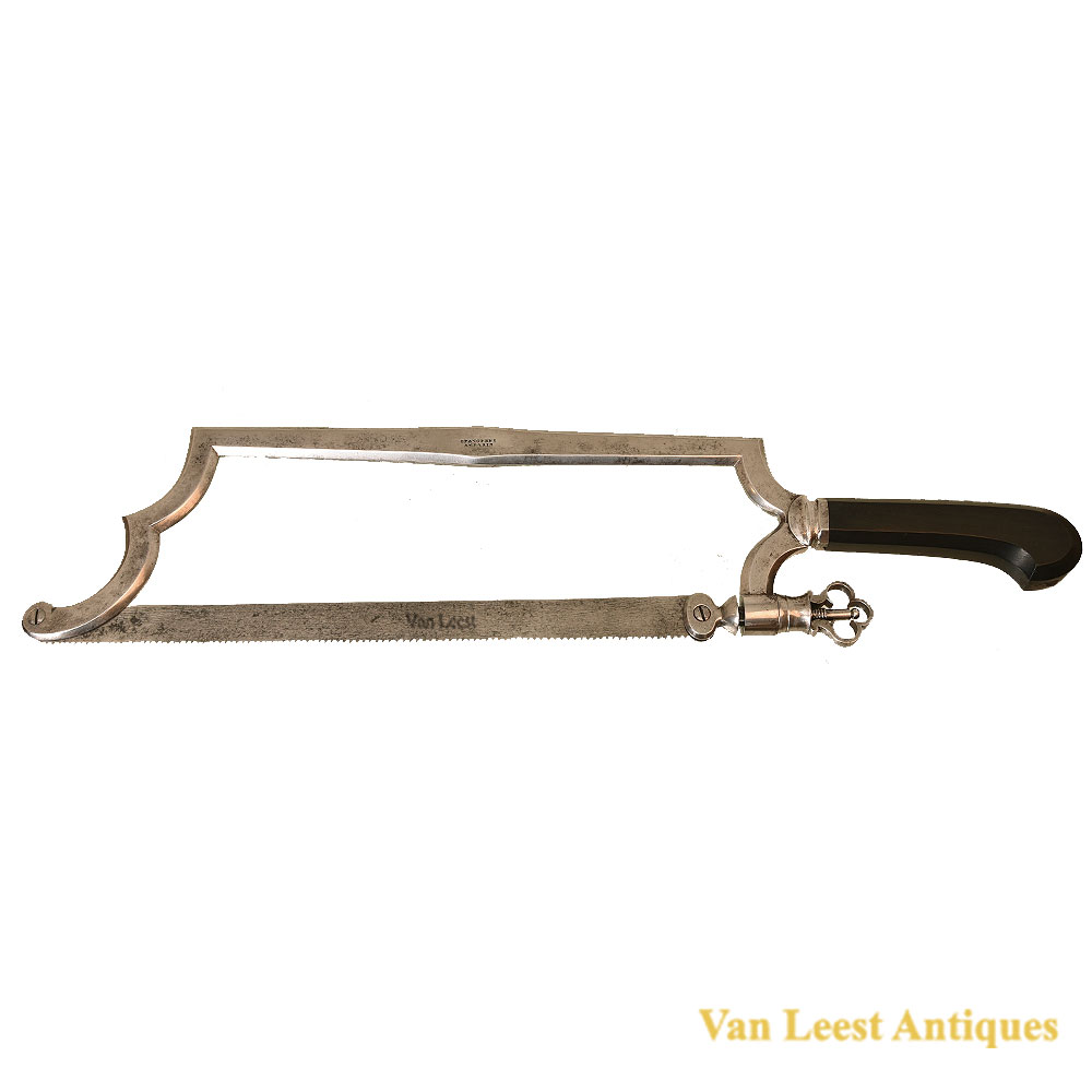 Bow-frame amputation saw by Grangeret Paris c. 1780