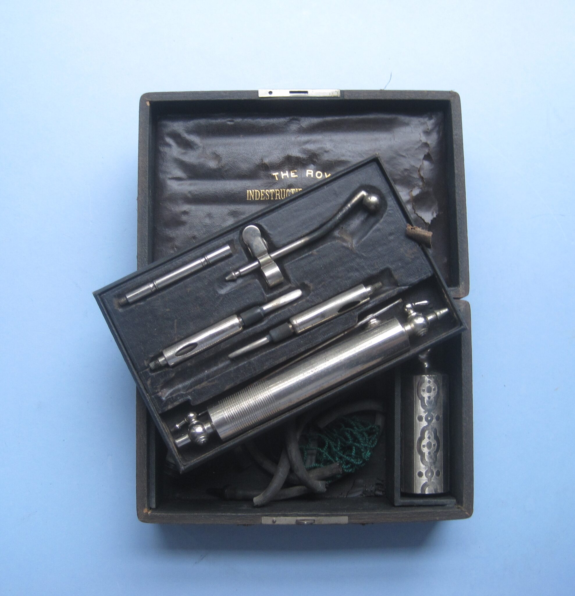1892 Patent Roy Indestructible Cautery in original case