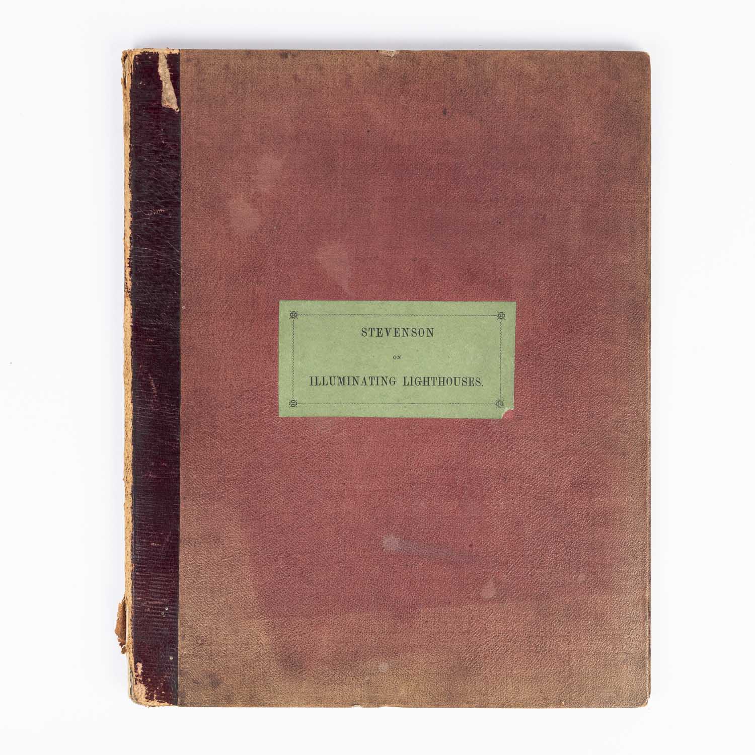 Stevenson on Illuminating Lighthouses, First Edition, 1835.