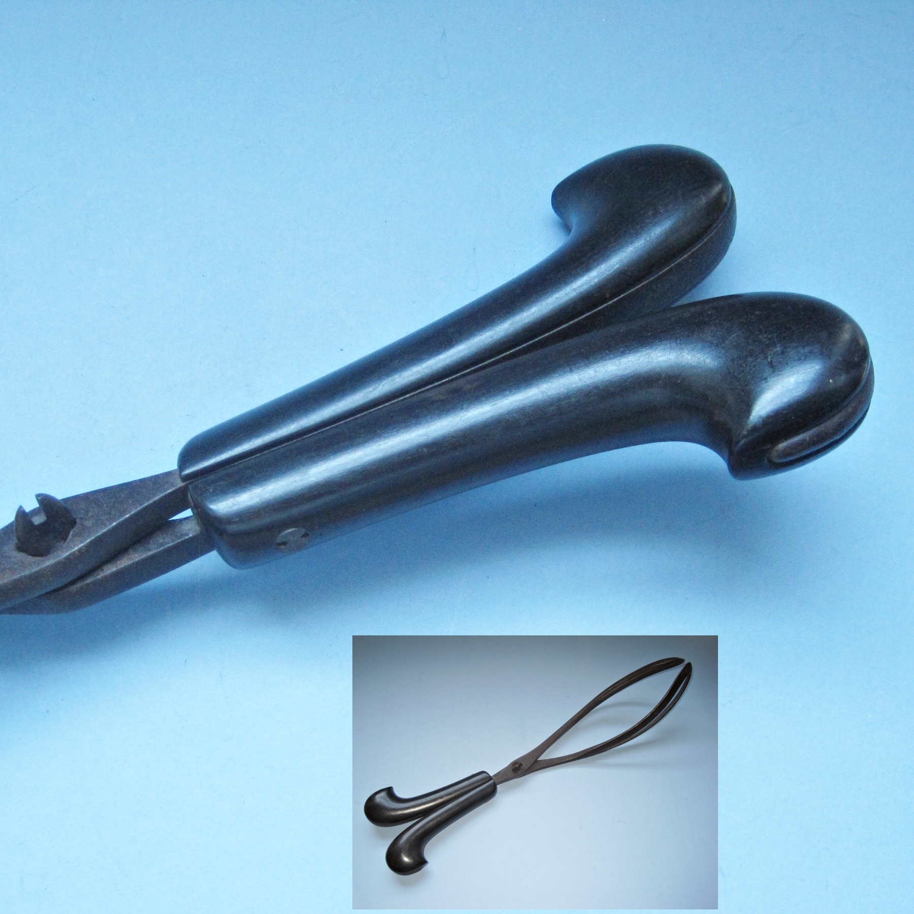 18th-Century Dubois Obstetric Forceps