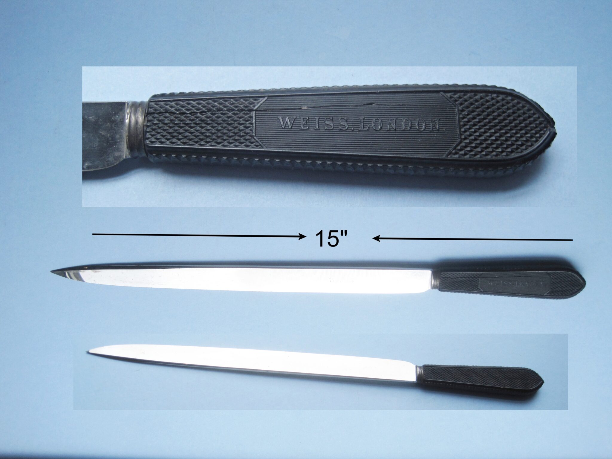 A  large and early Weiss Liston-amputation knife