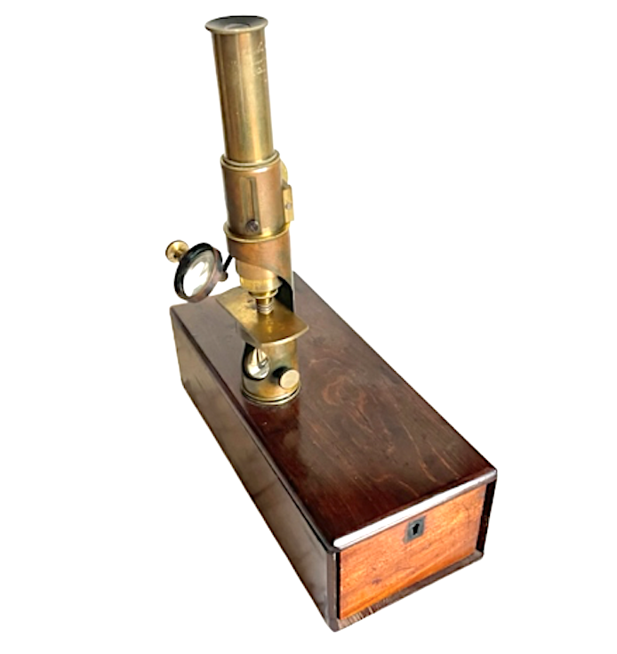 Microscope A Niche Charles Chevalier Ingénieur Opticien Palais Royal Paris