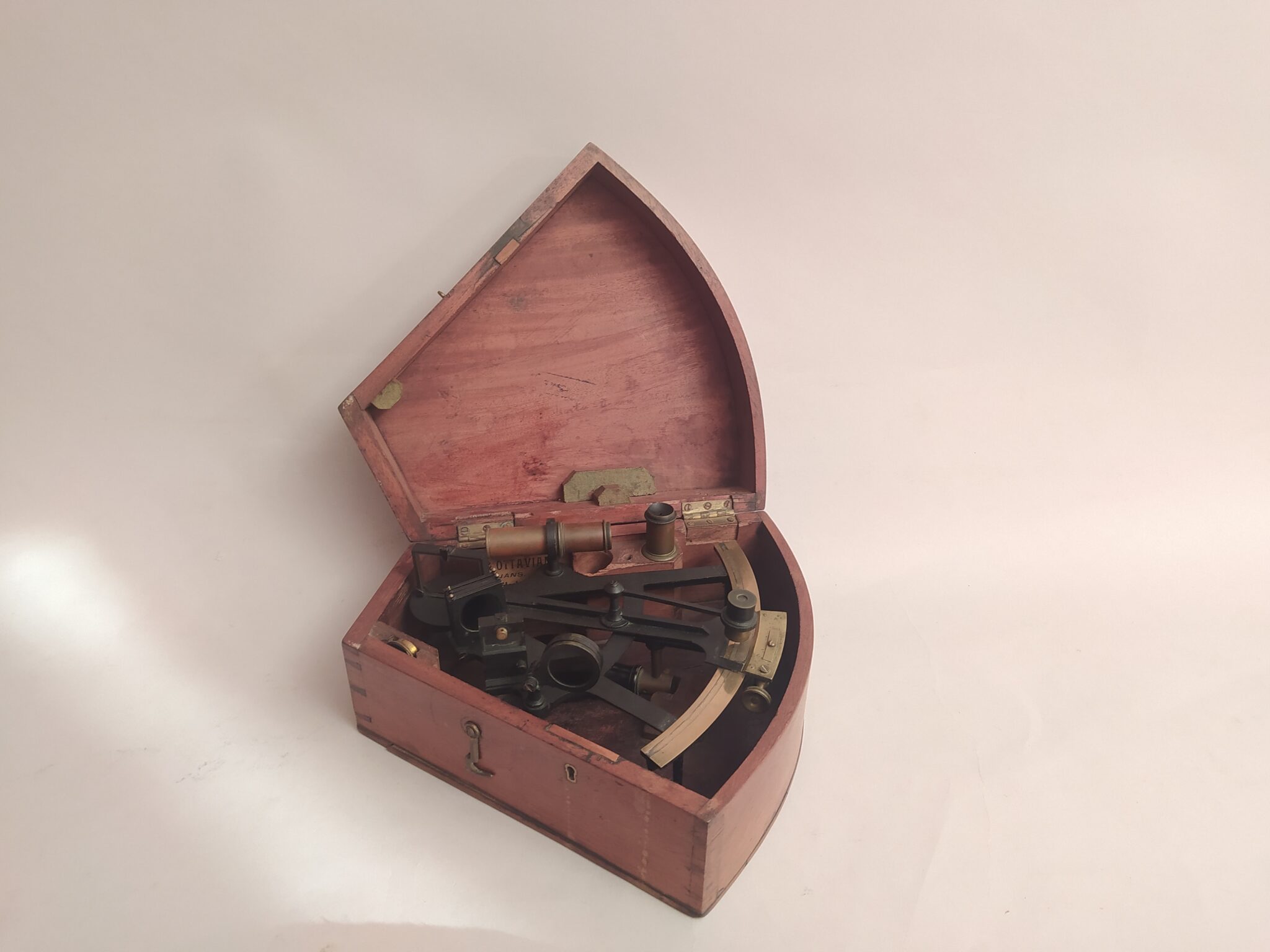 Sextant in original box from the 19th Century